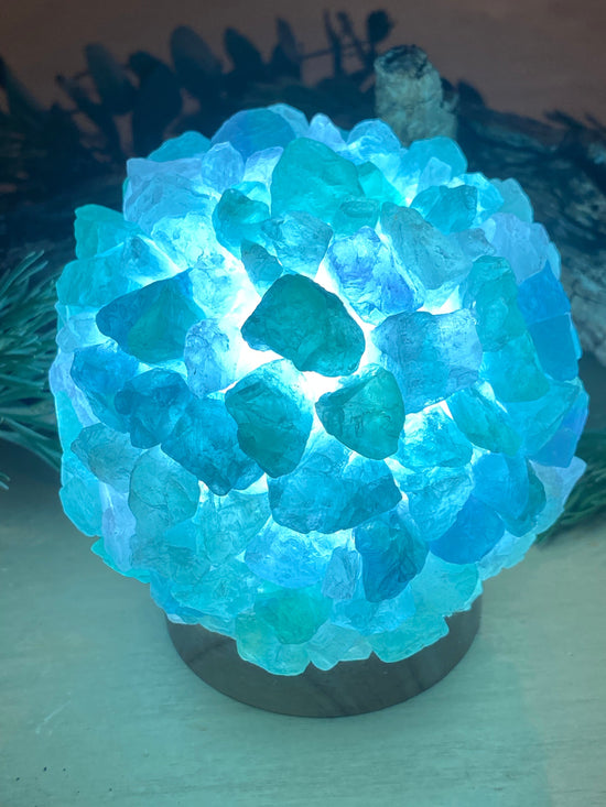 HEALING LAMP || FLUORITE