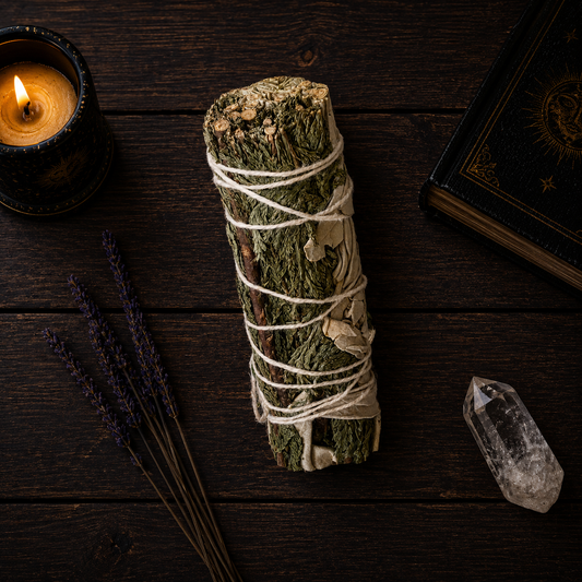 SMUDGE STICK || WHITE SAGE WITH CEDAR