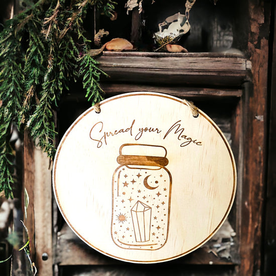 WALL HANGING || WOODEN ROUND PLAQUES