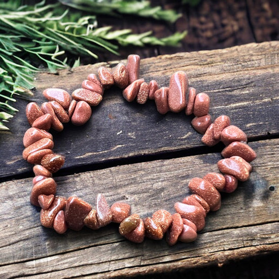 CHIP BRACELET || GOLDSTONE