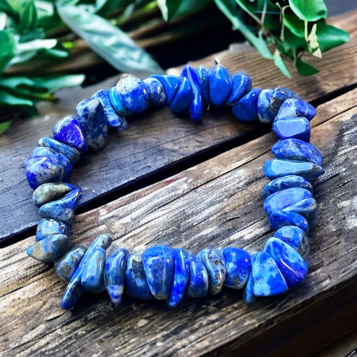 BRACELET || LAPIS LAZULI - LARGE CHIP