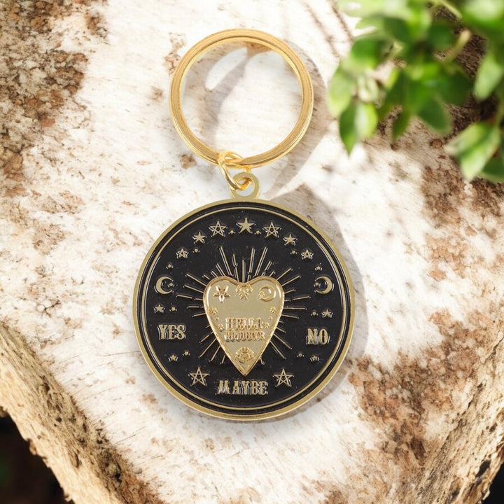 KEYRINGS || SPINNING PLANCHETTE KEYRING