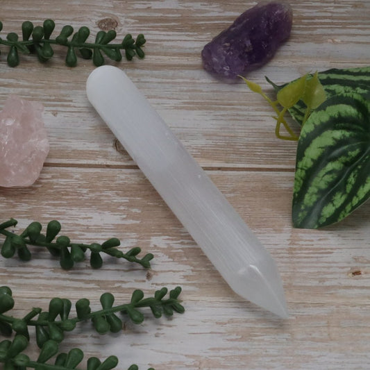 WAND || SELENITE SPIRAL