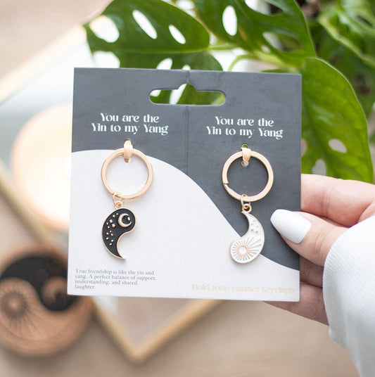 KEYRINGS || YIN YANG BESTIE KEYRING