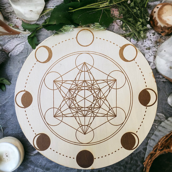 CRYSTAL GRIDS || METATRONS CUBE BOARD