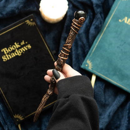 WAND || BLACK OBSIDIAN