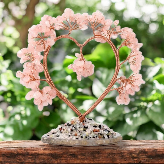 MONEY TREE || ROSE QUARTZ & AGATE