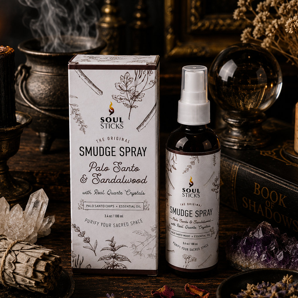 SMUDGE SPRAY || PALO SANTO & SANDALWOOD AURA MIST