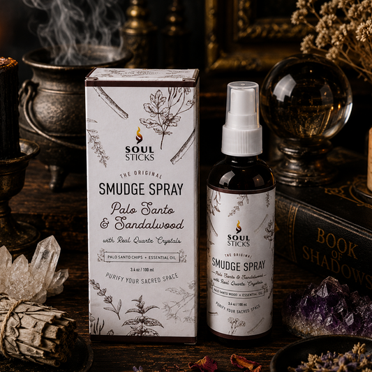 SMUDGE SPRAY || PALO SANTO & SANDALWOOD AURA MIST