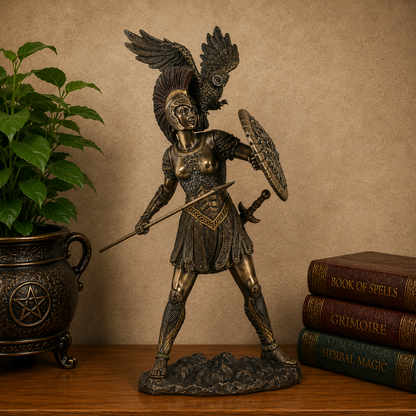 STATUE || ATHENA - GREEK GODDESS OF WISDOM, STRATEGY & INNER STRENTGTH
