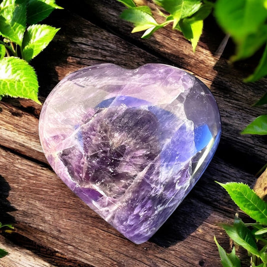 CARVINGS || AMETHYST HEART