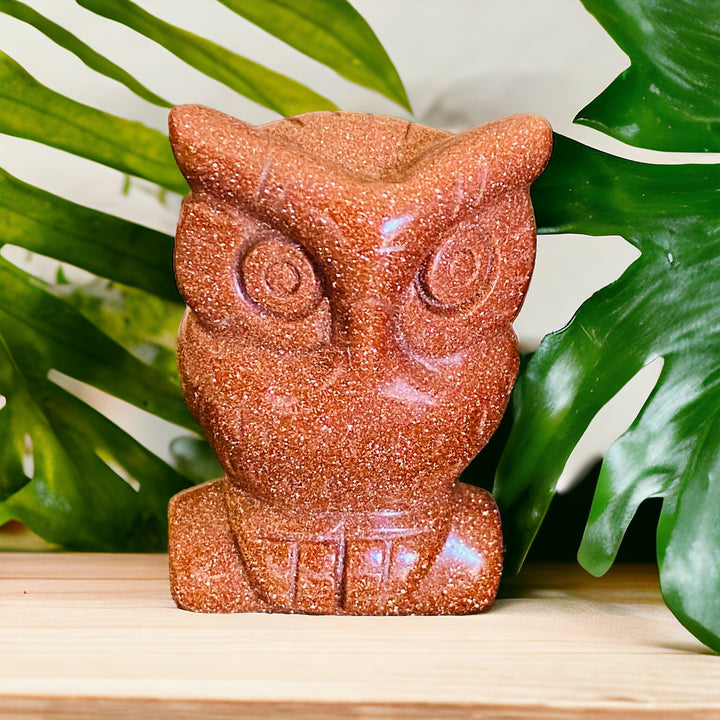 CARVINGS || GOLDSTONE OWL