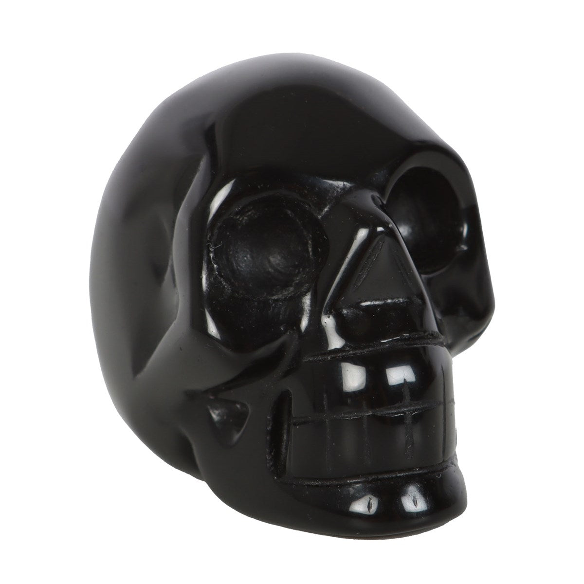 CARVINGS || BLACK OBSIDIAN SKULL