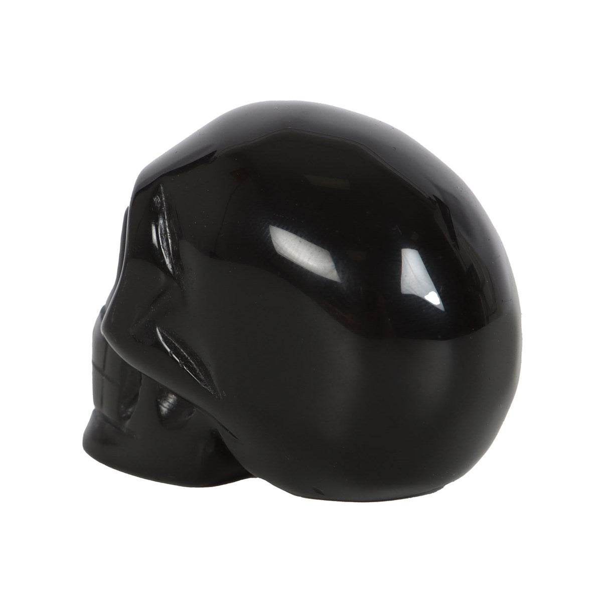 CARVINGS || BLACK OBSIDIAN SKULL