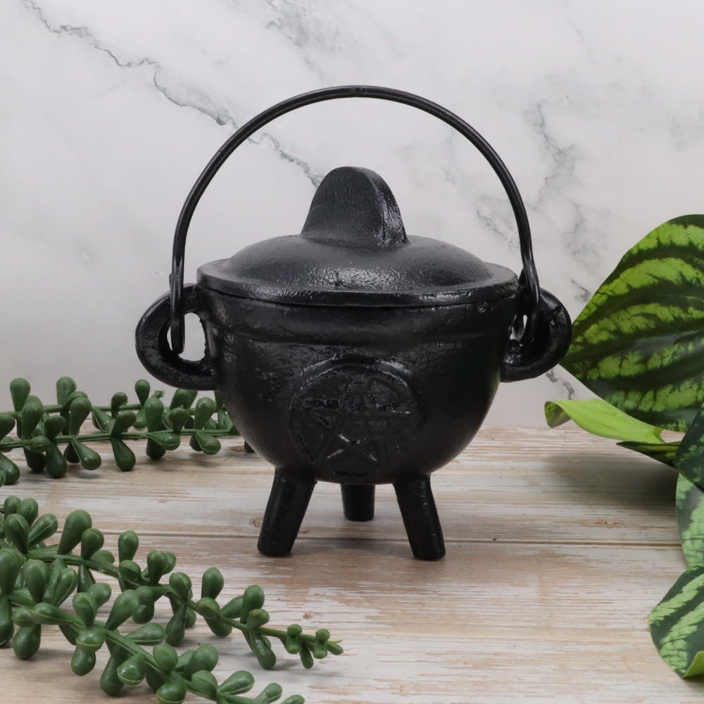 CAULDRONS || CAST IRON - PENTACLE