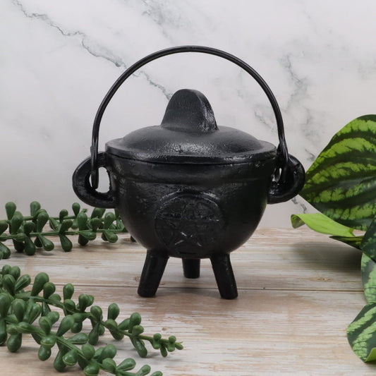 CAULDRONS || CAST IRON - PENTACLE