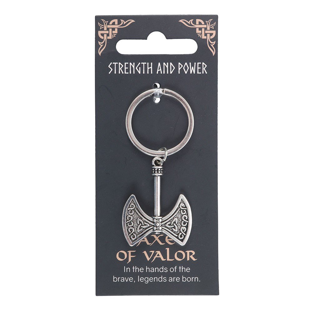 KEYRINGS || STRENGTH & POWER AXE OF VALOR