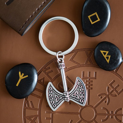 KEYRINGS || STRENGTH & POWER AXE OF VALOR