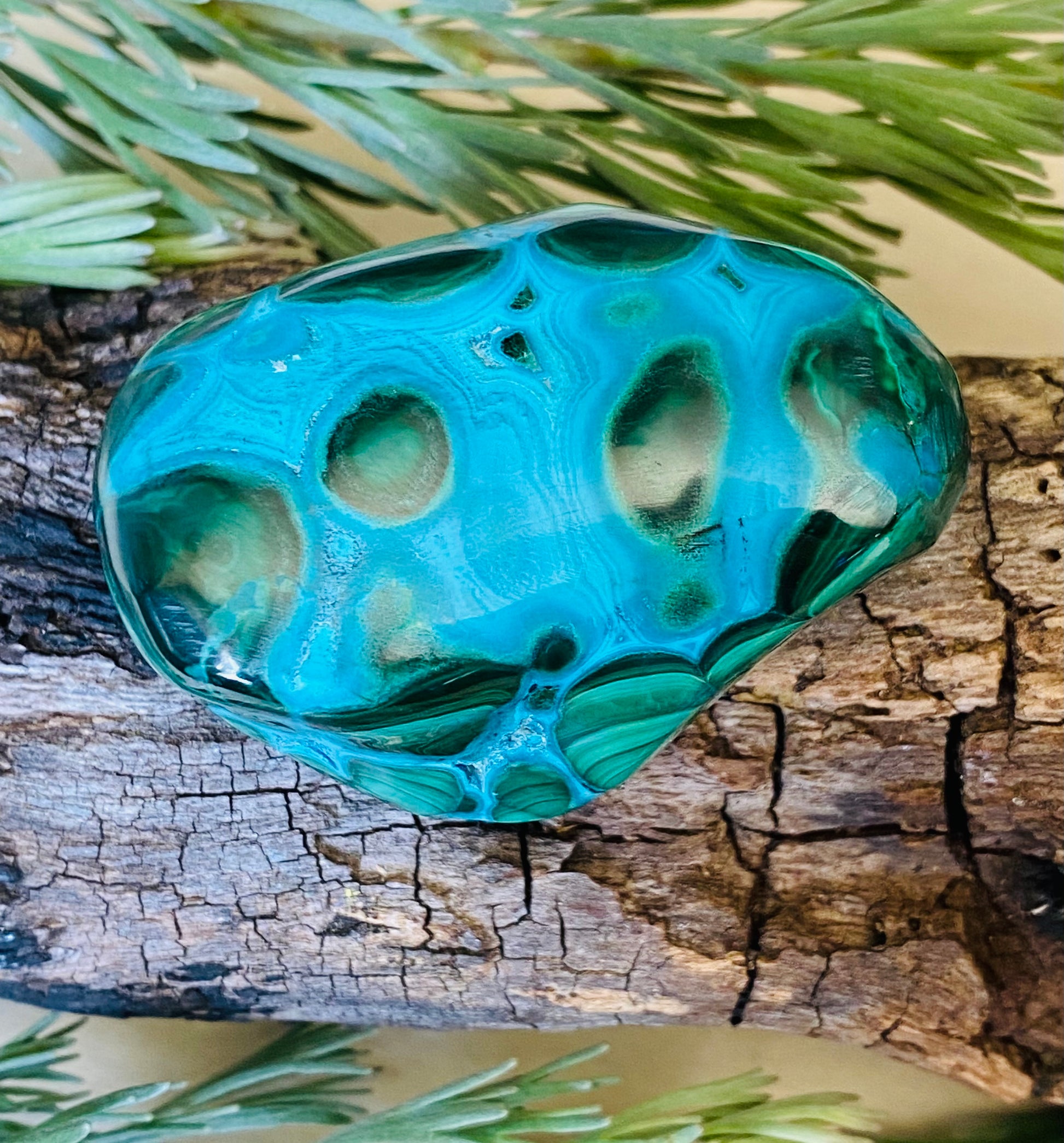 FREE FORM || MALACHITE & CHRYSOCOLLA