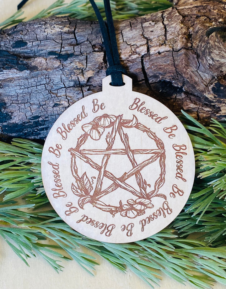 HANGINGS || WOODEN BLESSED BE