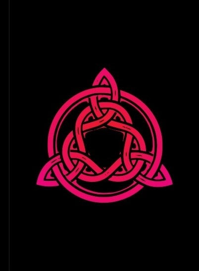 VELVET ORACLE/TAROT BAGS || TRIQUETRA