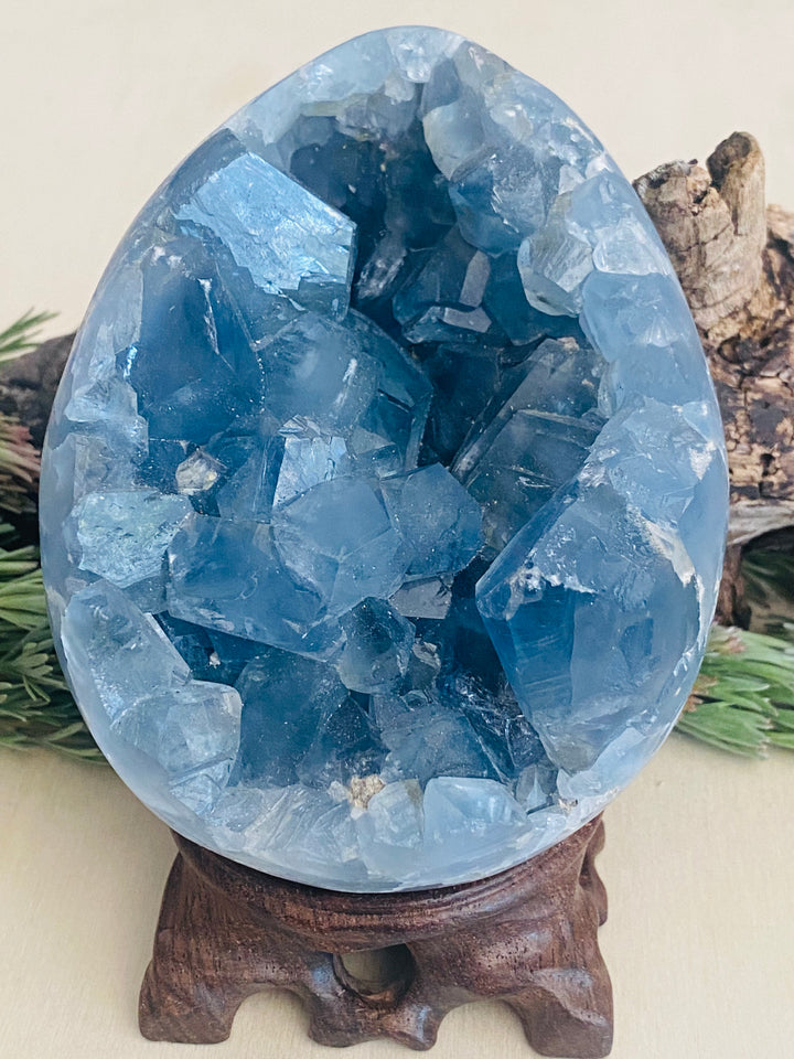 EGGS || XL CELESTITE CLUSTER