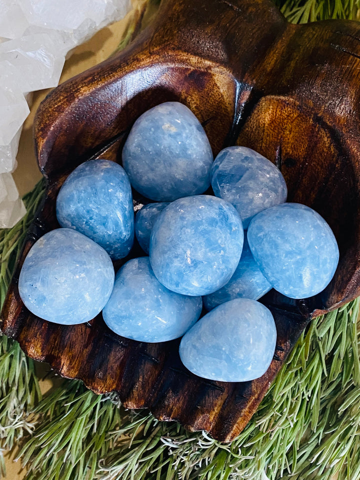 TUMBLE STONES || BLUE CALCITE