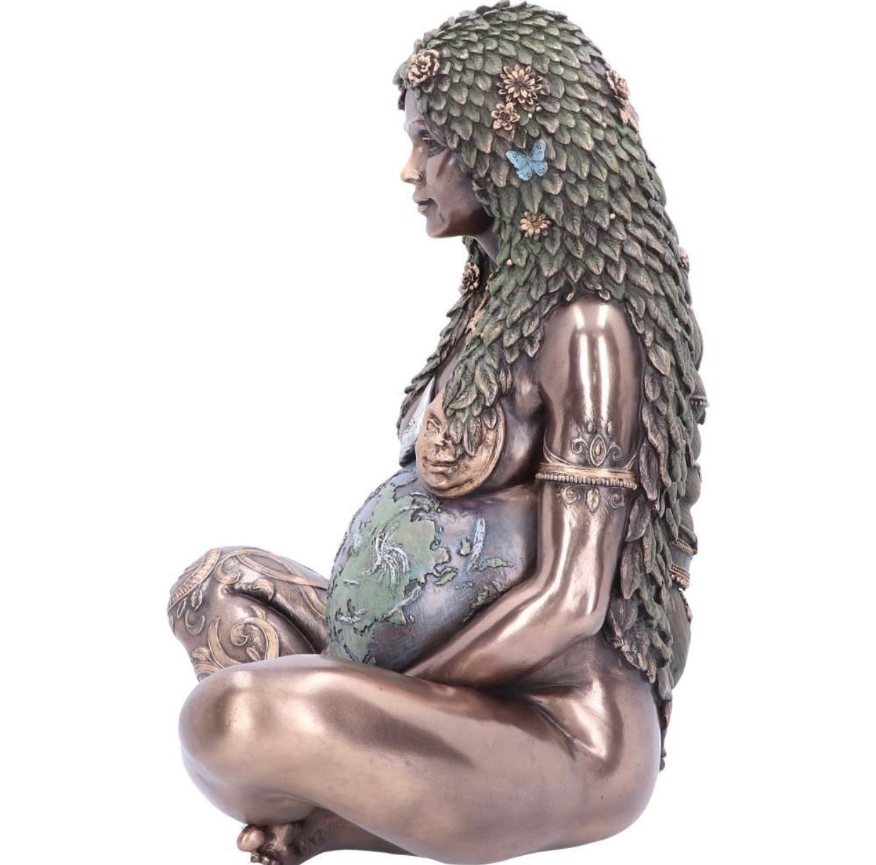 STATUE || MOTHER EARTH GODDESS - BRONZE - LARGE