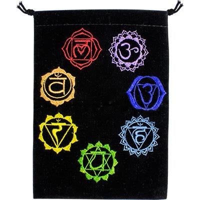 VELVET ORACLE/TAROT BAGS || CHAKRA