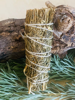 SMUDGE STICK || WHITE SAGE WITH PEPPERMINT - SMALL