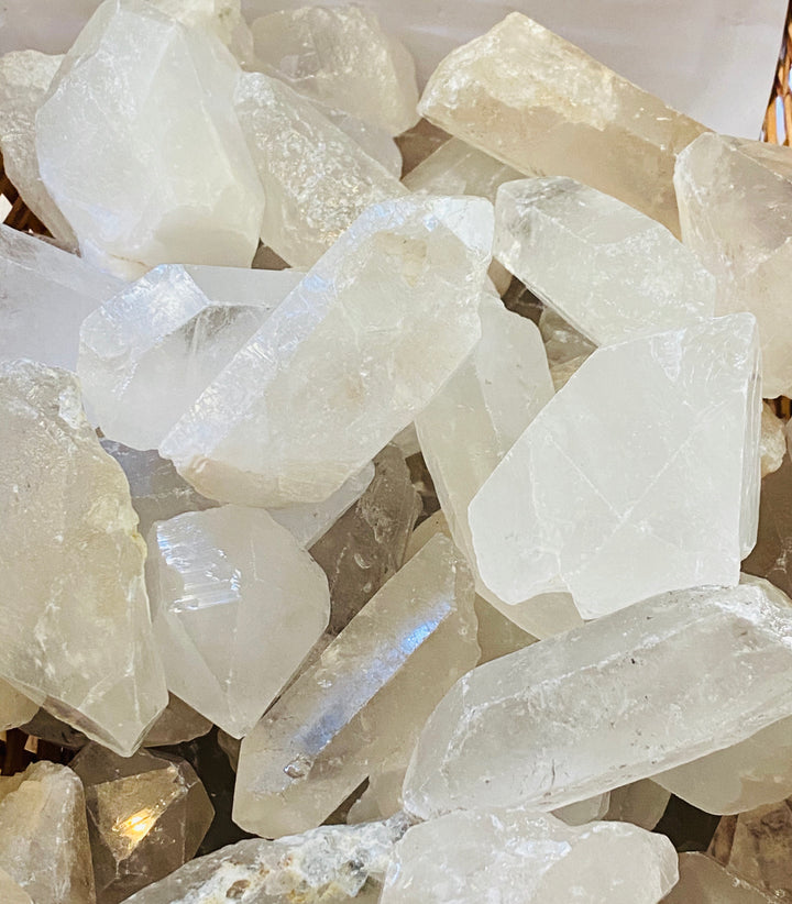 GENERATORS || CLEAR QUARTZ POINTS - LARGE