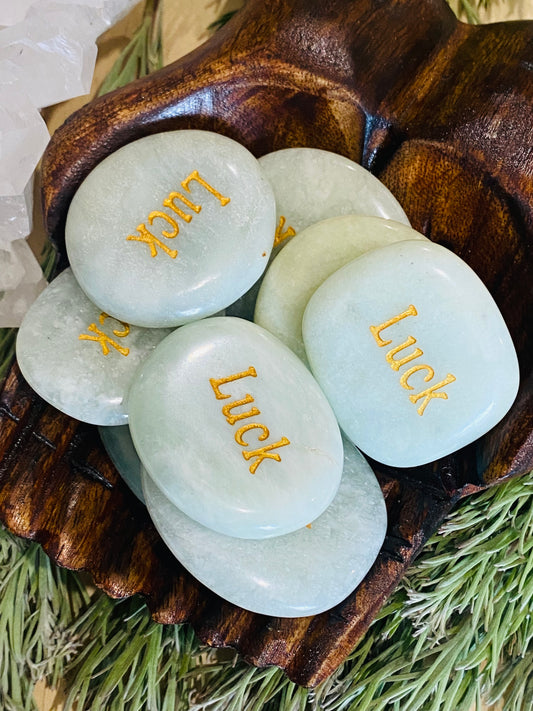 NAME STONE || JADE - “LUCK”