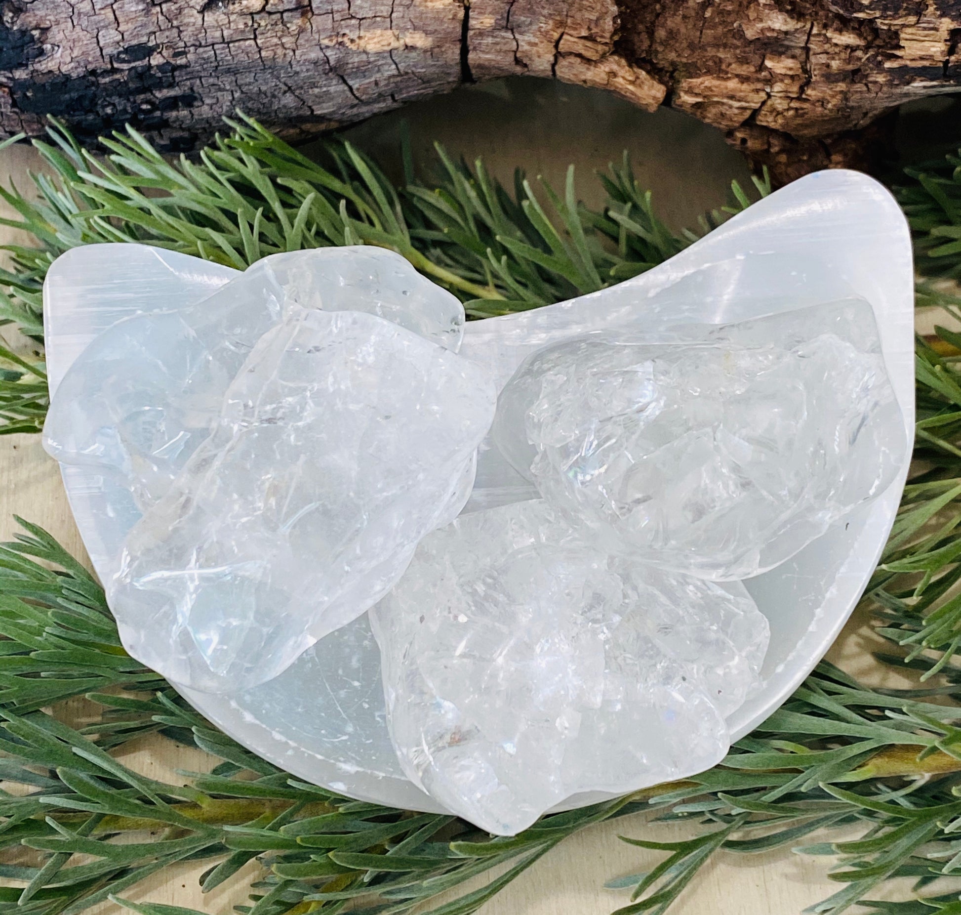 TUMBLE STONES || FIRE & ICE QUARTZ