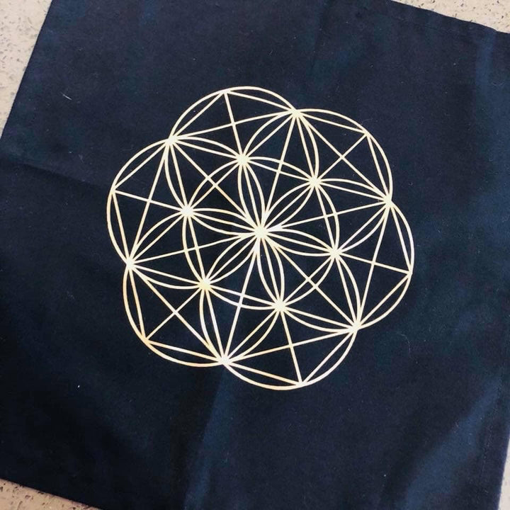 CRYSTAL GRID CLOTH - SEED OF LIFE