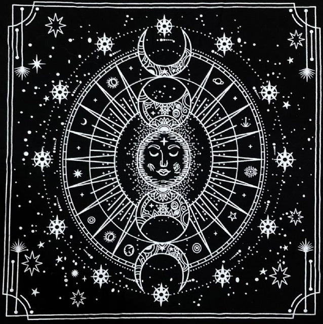 ALTAR CLOTH || MOON PHASES