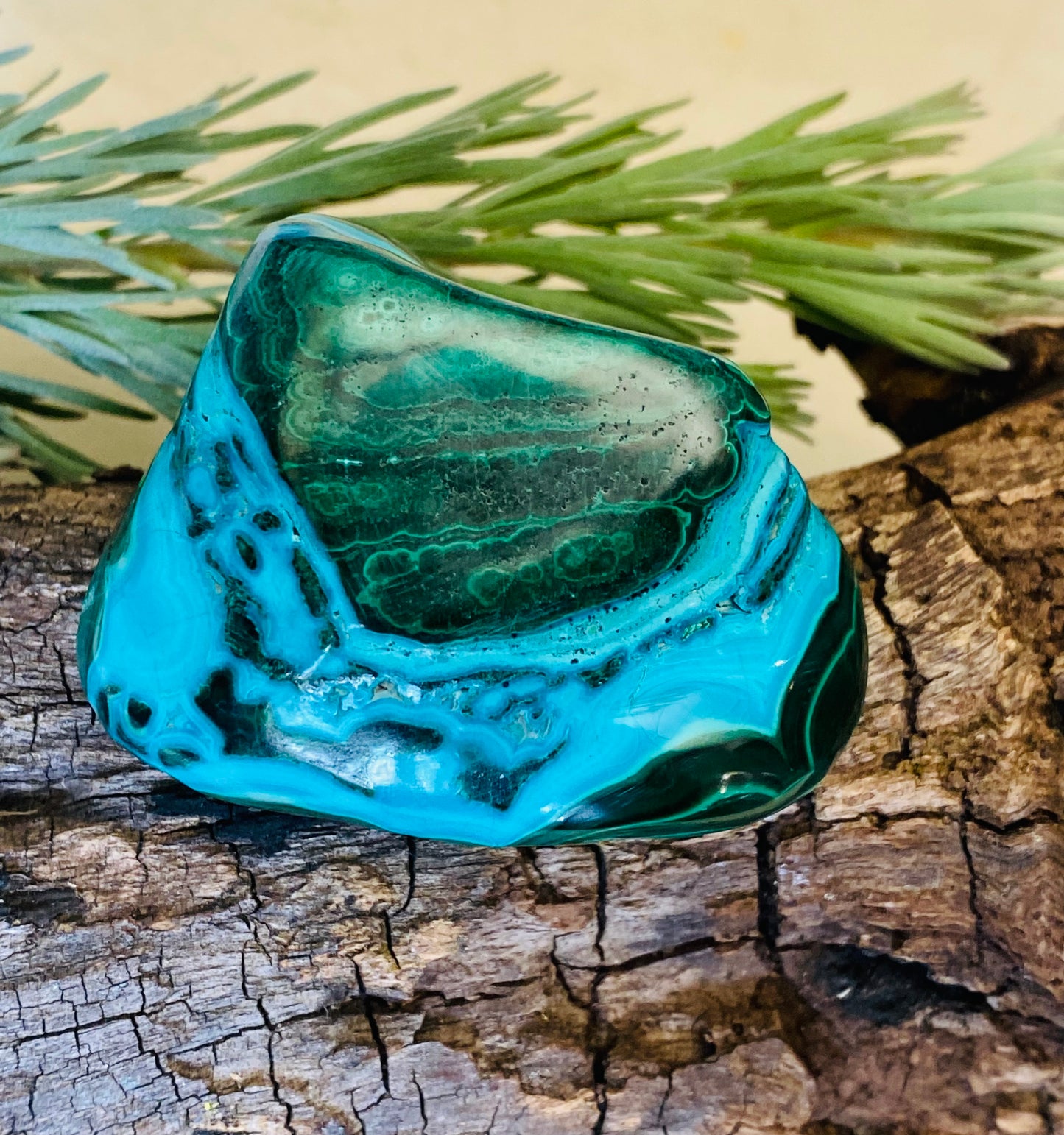 FREE FORM || MALACHITE & CHRYSOCOLLA