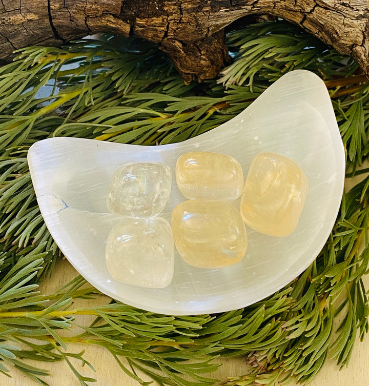 TUMBLE STONES || HONEY CALCITE
