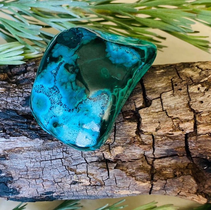 FREE FORM || MALACHITE & CHRYSOCOLLA