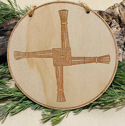 WALL HANGING || ST BRIGIDS CROSS BLESSING WALL PLAQUE