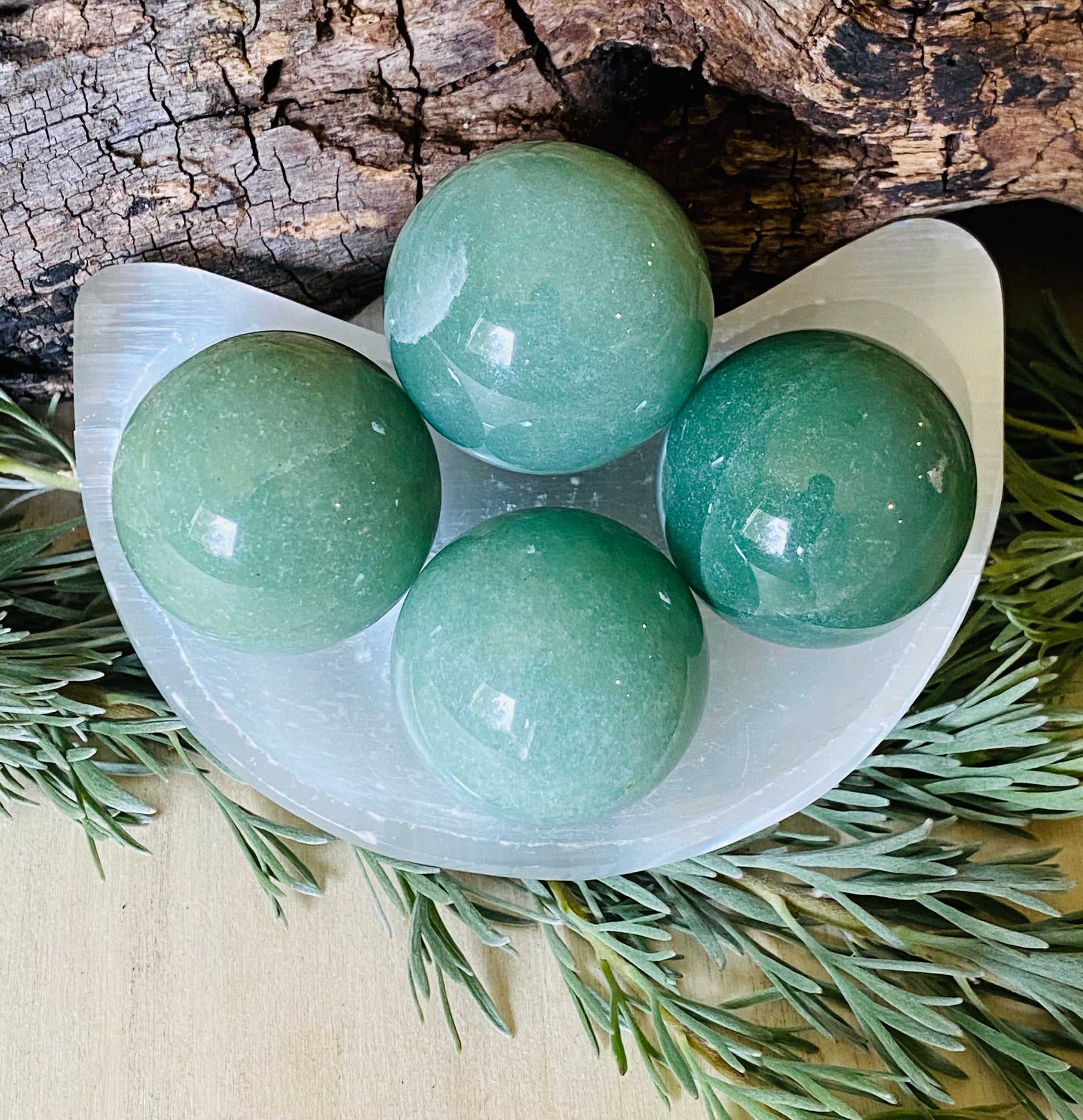SPHERES || GREEN AVENTURINE