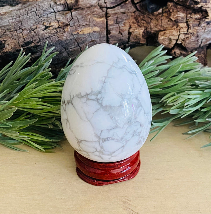 CARVINGS || HOWLITE EGG