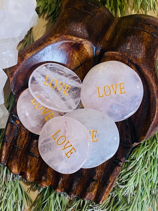 NAME STONE || ROSE QUARTZ - “LOVE”