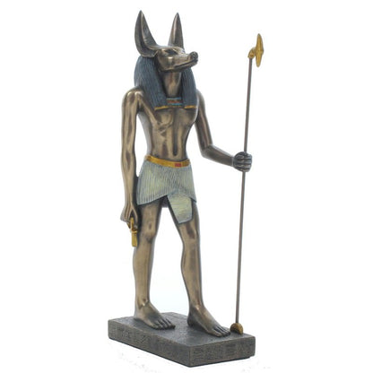 STATUE || ANUBIS - EGYPTIAN GOD OF PROTECTION, DEATH & THE AFTERLIFE