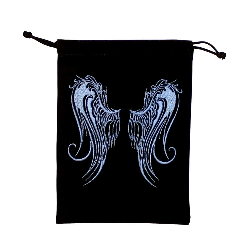 VELVET ORACLE/TAROT BAGS || ANGEL WINGS