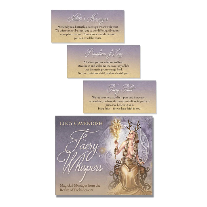 ORACLE CARDS ||  FAERY WHISPERS MINI ORACLE CARDS